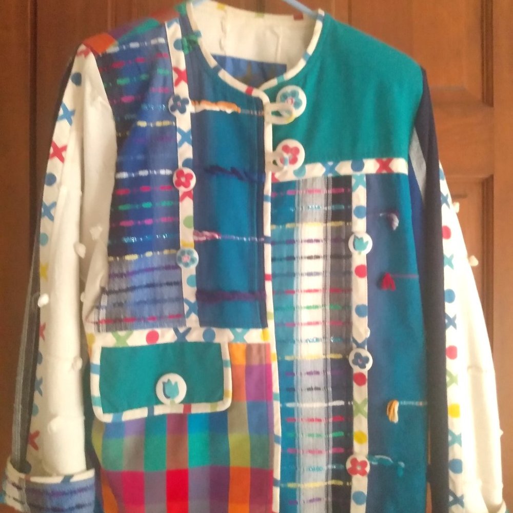 Designer Crystal Jacket   Size Small